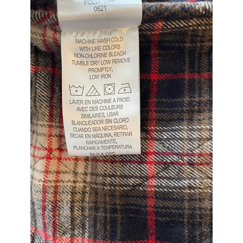 Legendary Whitetails Tough As Buck Field Jacket Plaid Lined Chore Work Coat - Picture 8 of 8